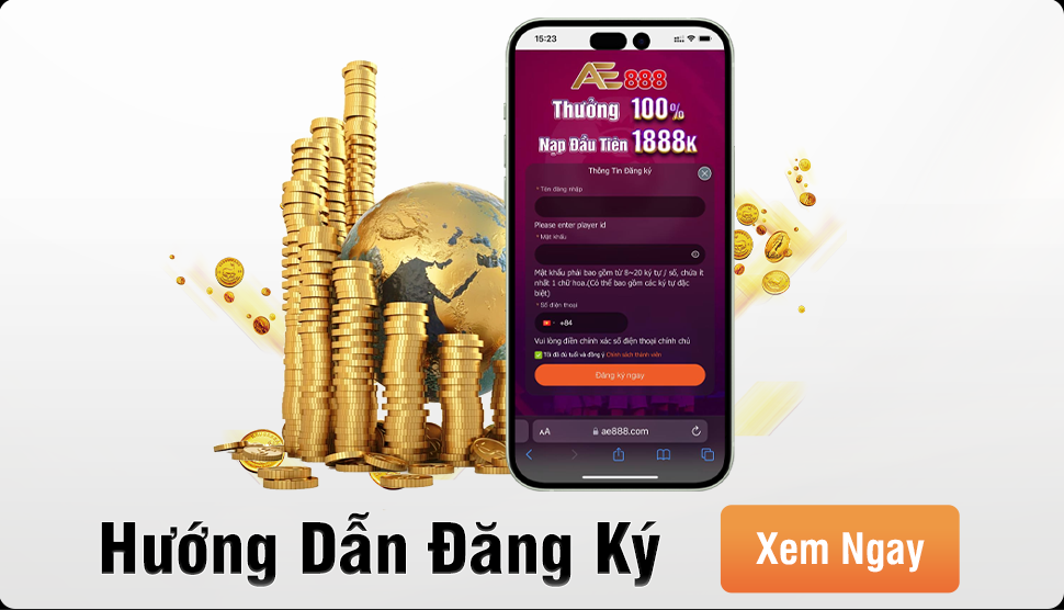 HƯỚNG DẪN ĐĂNG KÝ TÀI KHOẢN AE888